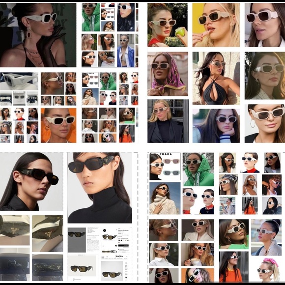 PRADA’S SEEN ON CELEBS AND INFLUENCERS, THIS STYLE IS AN UNIQUE BROWN MARBLEIZE - Picture 14 of 16